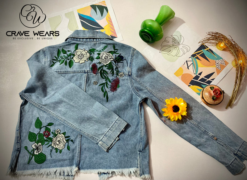 Blue Denim Jacket For Women