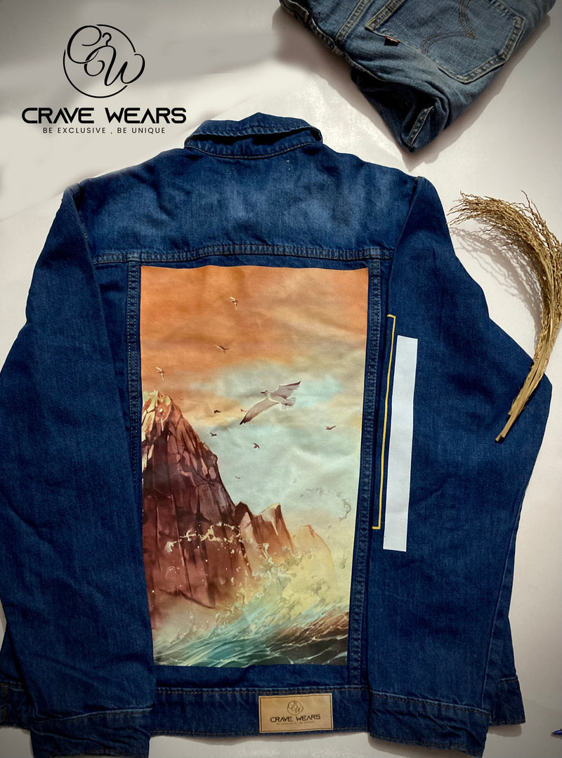 Blue Denim Jacket For Men