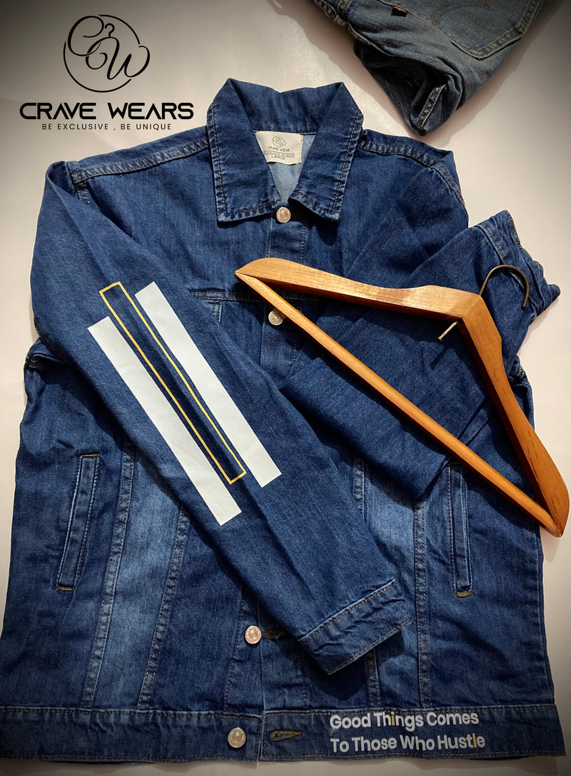 Blue Denim Jacket For Men